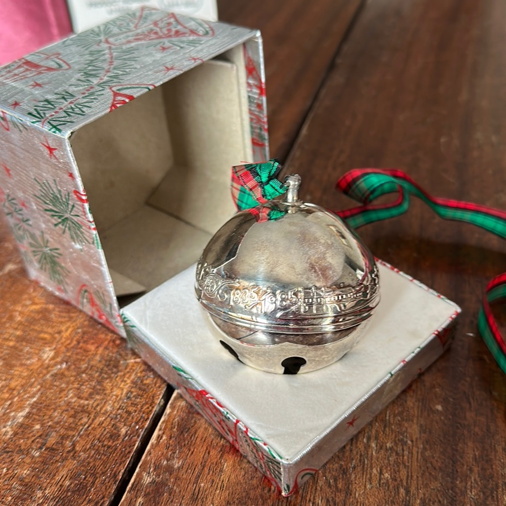 Wallace Silversmiths 150th Anniversary bell
